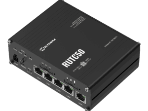 Teltonika RUTC50 5G-ruter med Wi-Fi 6, fem Gigabit-porter og eSIM